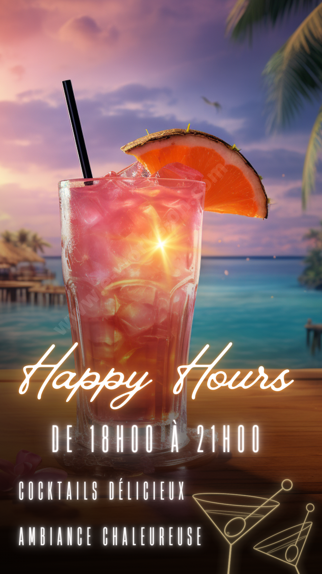 Flyer Happy Hours