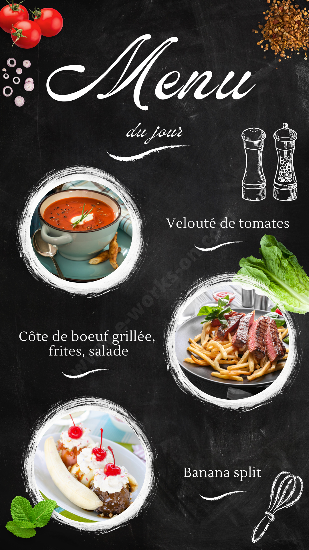 Menu Bistro Restaurant
